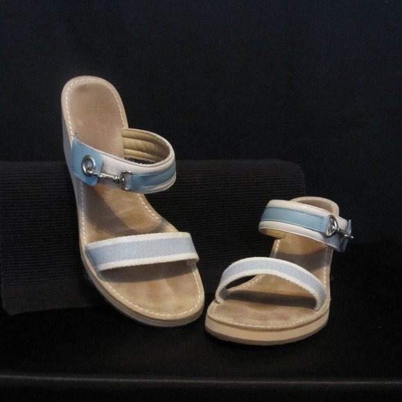 Coach Camilla Wedge Sandal 9B - Picture 2 of 8